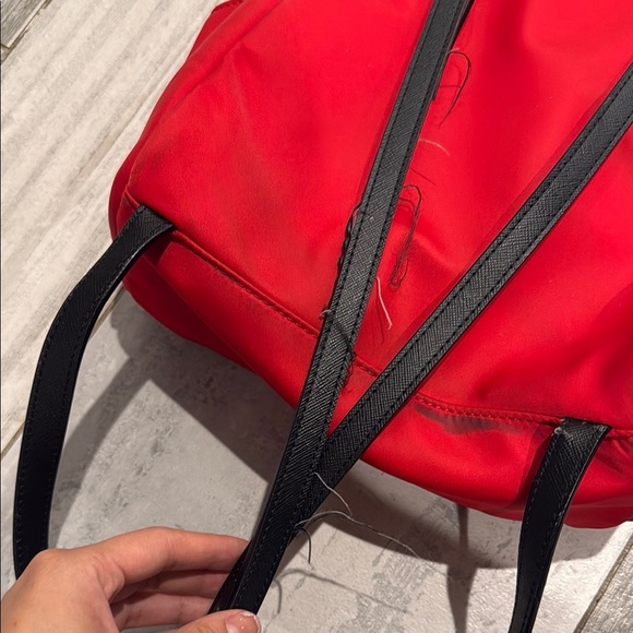 Kate Spade Red Backpack Vibrant Durable Design - Picture 2 of 3